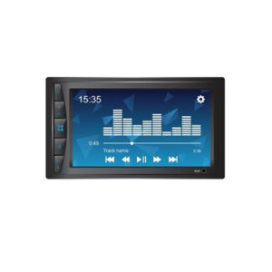 Musicway-4-High Power Universal Fit Mp3 Car Stereo with Bluetooth/USB/FM/AUX/MMC/Remote
