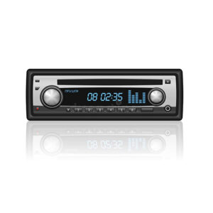 Musicway-5-Double IC High Power Universal Fit Mp3 Car Stereo with Bluetooth/USB/FM/AUX/MMC
