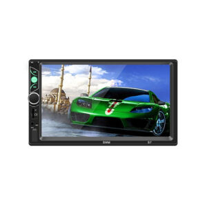 Musicway-10-Car Radio Bluetooth Single DIN Car Stereo Audio, Car Audio with Handsfree and Supports FM