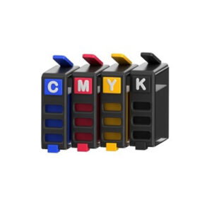 Musicway-8-P8HT9U Refill Ink 4x100gms (CMYK Combo) |Compatible with Inkjet Printers|Easy Ink Refilling Solution